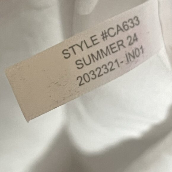 J.Crew CA633 Clio Dress in Textured Gauze Maxi Dress Smocked Sz M Beachy Resort - Picture 7 of 7